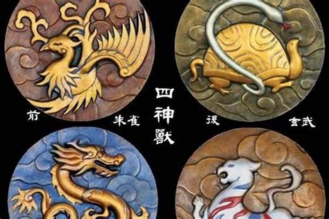 四灵兽|青龙、白虎、朱雀、玄武详解